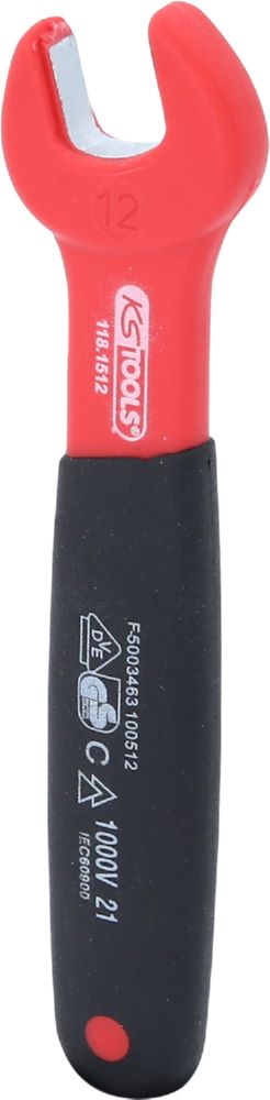 Produktbild KS Tools Isolierter Maulschlüssel 12 mm