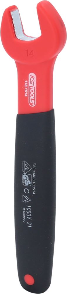 Produktbild KS Tools Isolierter Maulschlüssel 14 mm