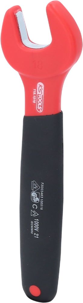 Produktbild KS Tools Isolierter Maulschlüssel 18 mm