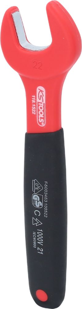 Produktbild KS Tools Isolierter Maulschlüssel 22 mm