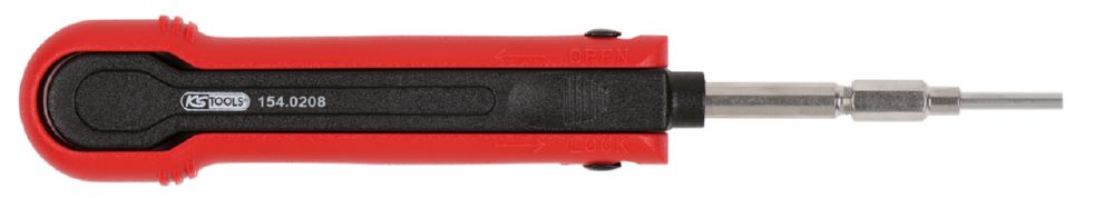 Produktbild KS Tools Kabel Entriegelungswerkzeug für Rundsteckhülsen 1,5 mm 157 mm bild 1
