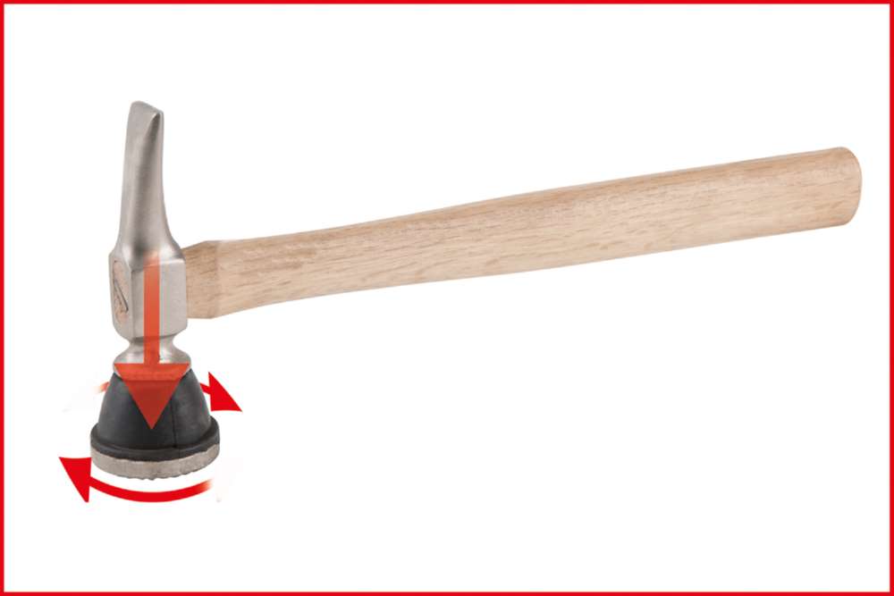 Produktbild KS Tools Karosserie Riffelhammer grob rund und spitz bild 6