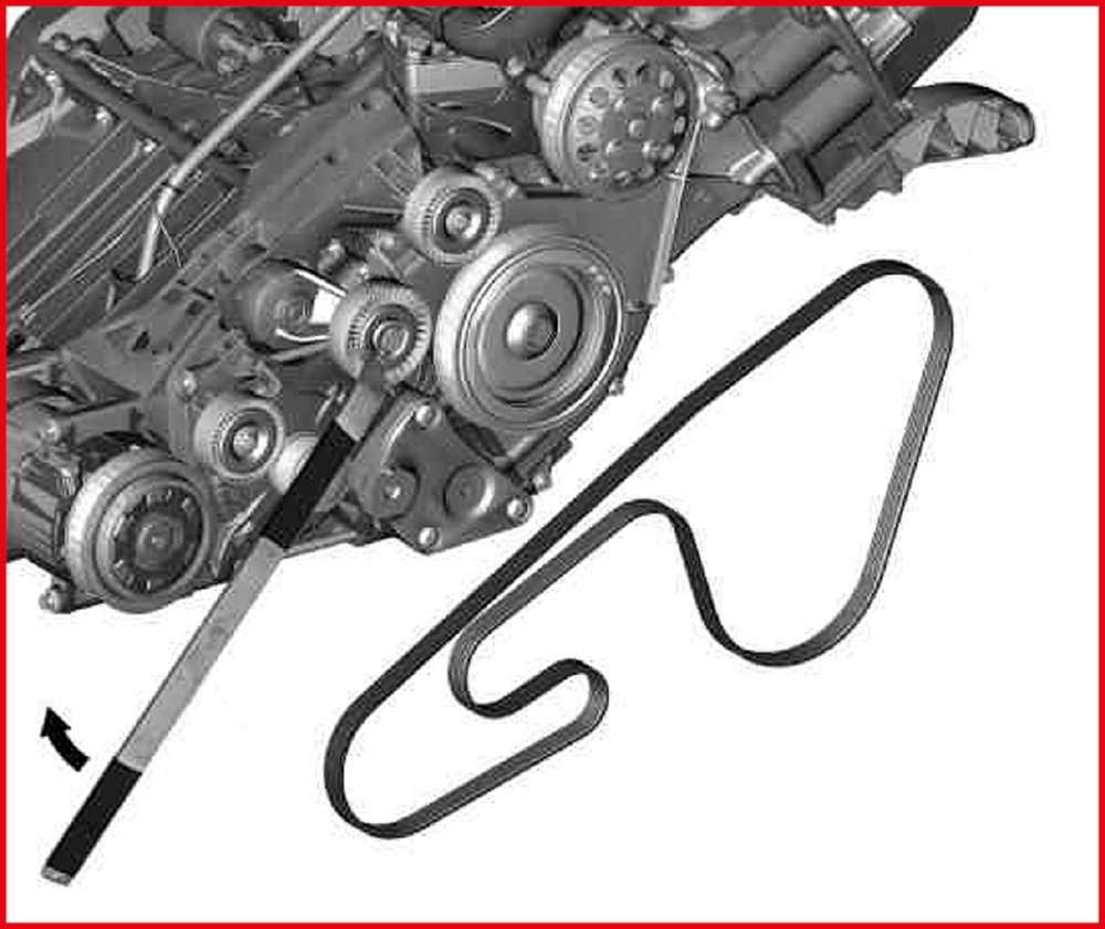 Produktbild KS Tools Keilriemen Montagehebel für Mercedes Länge 610 mm bild 2