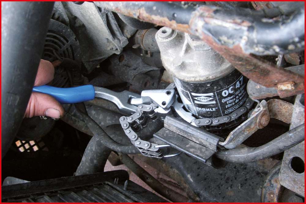 Produktbild KS Tools Kettenschlüssel Durchmesser 130 mm bild 5