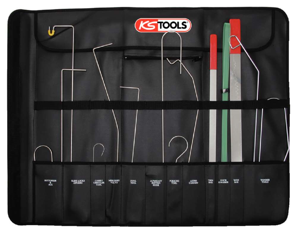 Produktbild KS Tools KFZ Türöffner-Satz 16 Teile