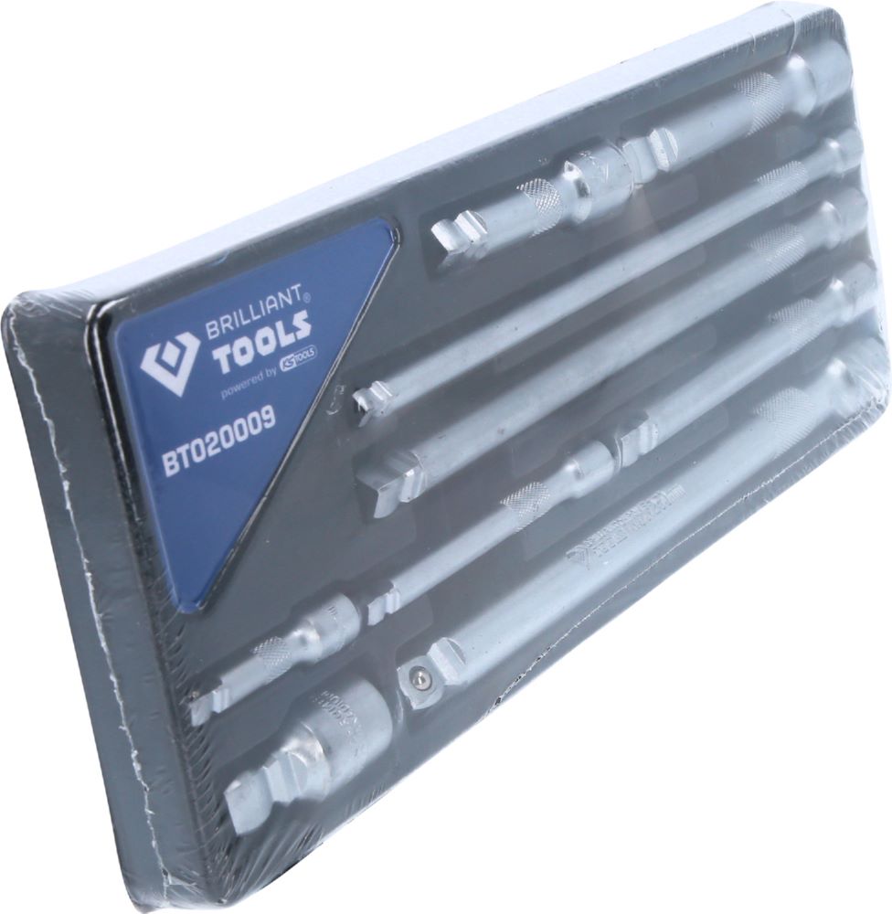 Produktbild Brilliant Tools Kippverlängerungssatz 1/4 Zoll + 3/8 Zoll + 1/2 Zoll 9 Teile bild 8