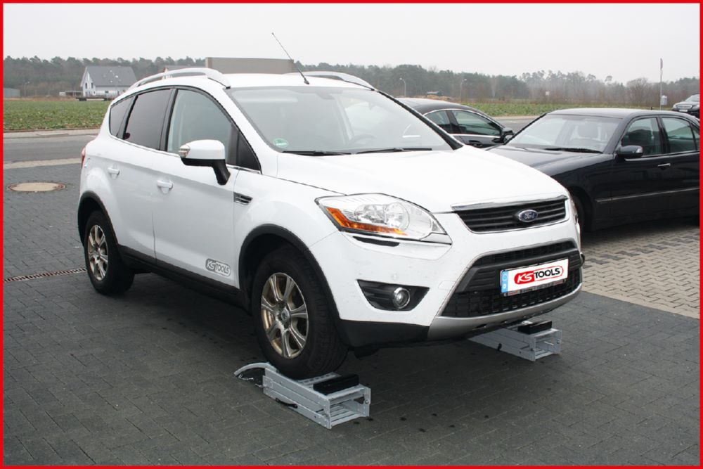 Produktbild KS Tools Klappbare Auffahrrampe 250 x 160 x 580 mm paarweise bild 2