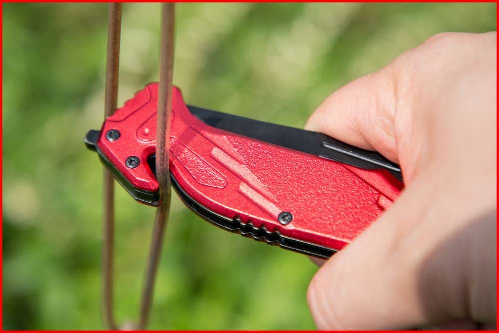 Produktbild KS Tools Klappmesser mit Arretierung und Gurtschneider bild 7