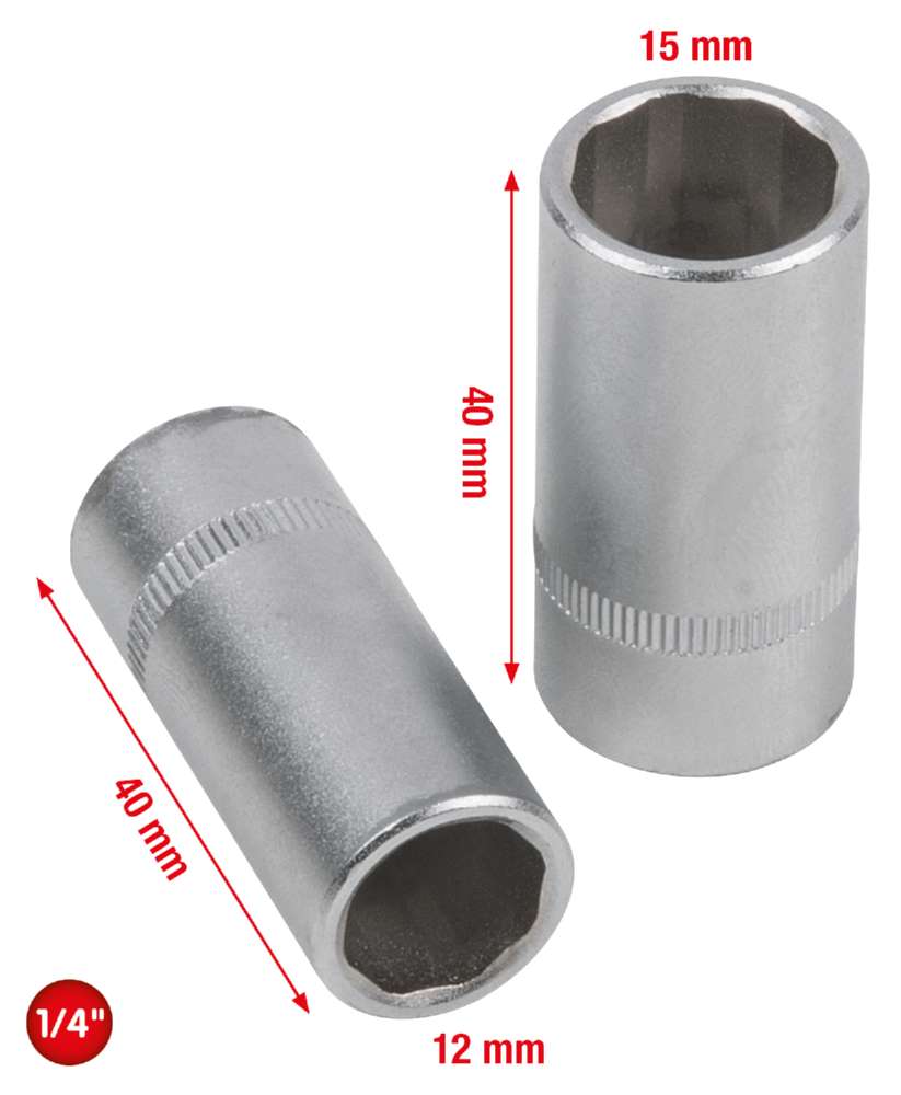 Produktbild KS Tools Klimaanlagen Service Stecknuss Satz 2 Teile bild 3