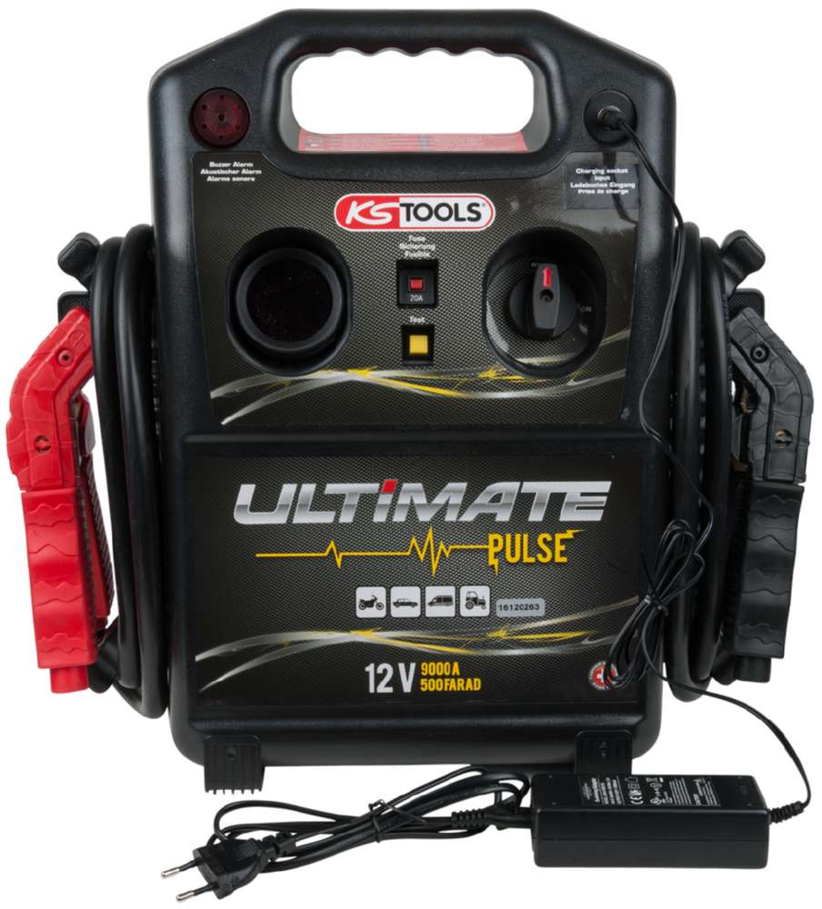 Produktbild KS Tools Starthilfegerät mobil 1800A Kondensator Booster 12 Volt bild 6