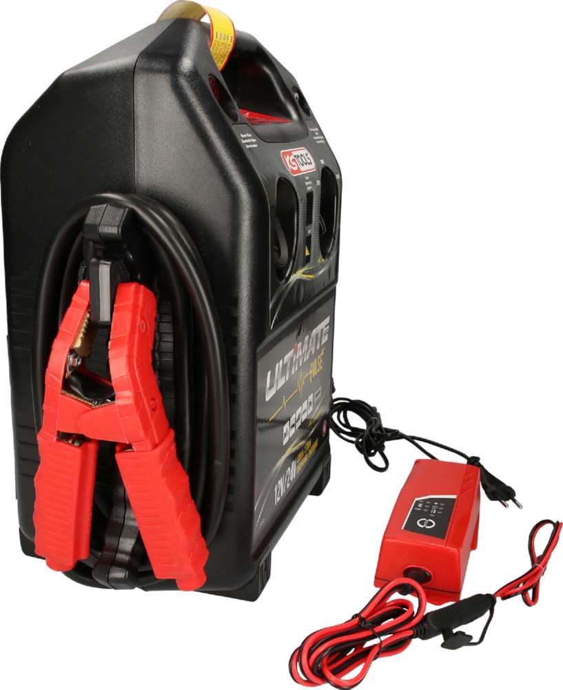 Produktbild KS Tools Starthilfegerät mobil 4700A und 3700A Kondensator Booster 12 Volt und 24 Volt bild 5