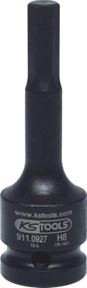 Produktbild KS Tools 1/2 Zoll Kraft-Bit-Stecknuss Innensechskant 8 mm bild 5