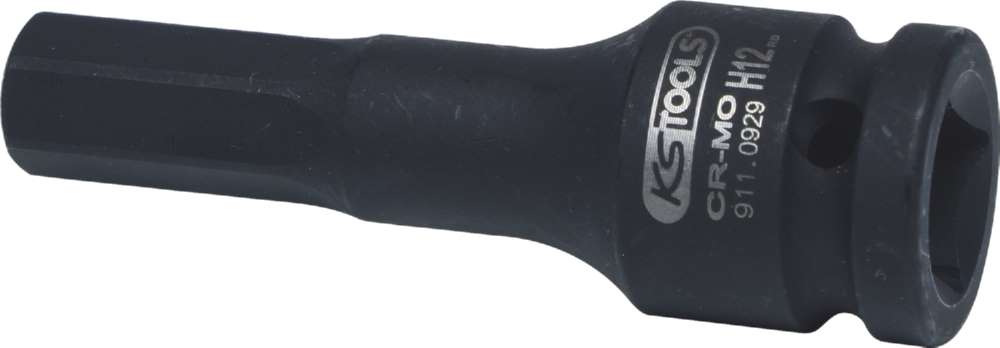 Produktbild KS Tools 1/2 Zoll Kraft-Bit-Stecknuss Innensechskant 12 mm bild 2