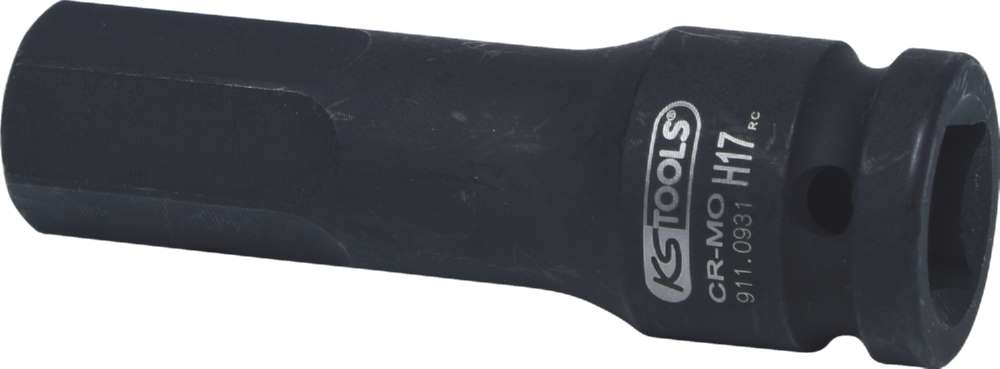 Produktbild KS Tools 1/2 Zoll Kraft-Bit-Stecknuss Innensechskant 17 mm