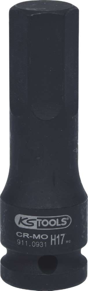 Produktbild KS Tools 1/2 Zoll Kraft-Bit-Stecknuss Innensechskant 17 mm bild 5