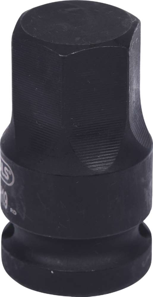 Produktbild KS Tools 1/2 Zoll Kraft-Bit-Stecknuss Innensechskant kurz 19 mm bild 7