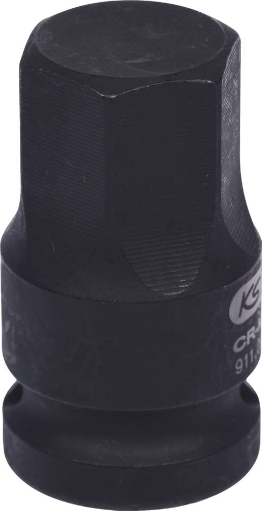 Produktbild KS Tools 1/2 Zoll Kraft-Bit-Stecknuss Innensechskant kurz 19 mm bild 9