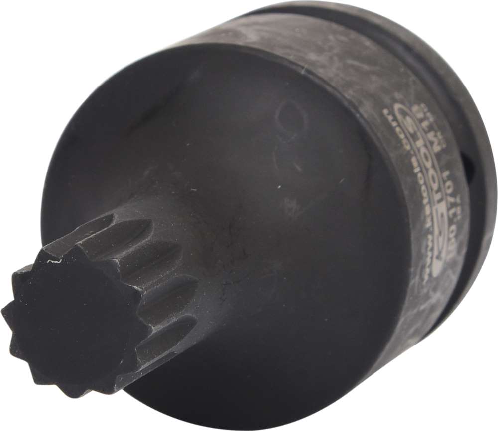 Produktbild KS Tools 3/4 Zoll Kraft Bit Stecknuss für Vielzahn XZN® Schrauben kurz bild 2