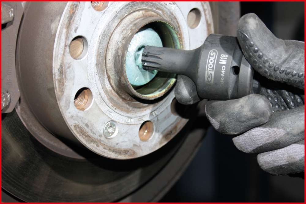 Produktbild KS Tools 3/4 Zoll Kraft Bit Stecknuss für Vielzahn XZN® Schrauben kurz bild 9