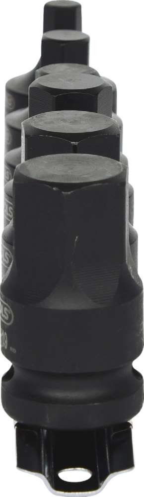 Produktbild KS Tools 1/2 Zoll Kraft-Bit-Stecknuss-Satz kurz 6 Teile bild 2