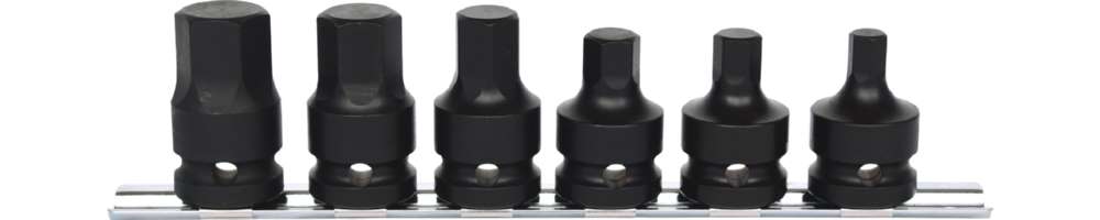 Produktbild KS Tools 1/2 Zoll Kraft-Bit-Stecknuss-Satz kurz 6 Teile bild 3