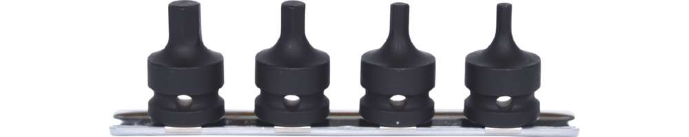 Produktbild KS Tools 1/2 Zoll Kraft-Bit-Stecknuss-Satz kurz 4 Teile bild 3