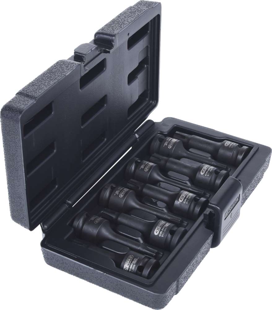 Produktbild KS Tools 1/2 Zoll Kraft-Bit-Stecknuss-Satz für RIBE-Schrauben 9 Teile bild 4