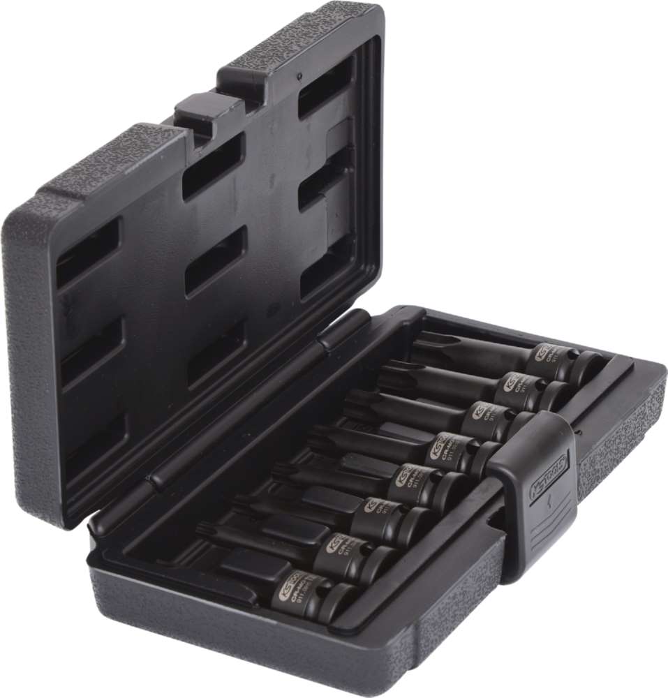 Produktbild KS Tools 1/2 Zoll Kraft-Bit-Stecknuss-Satz Torx 8 Teile T30 - T80 lang bild 4