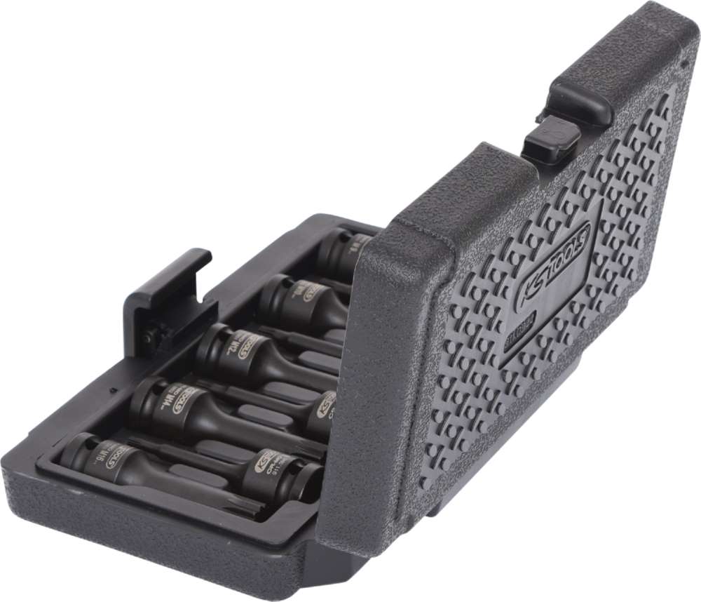 Produktbild KS Tools 1/2 Zoll Kraft-Bit-Stecknuss-Satz Vielzahn 9 Teile bild 2