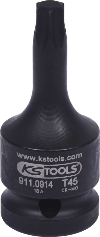 Produktbild KS Tools 1/2 Zoll Kraft-Bit-Stecknuss Torx kurz T45 bild 6