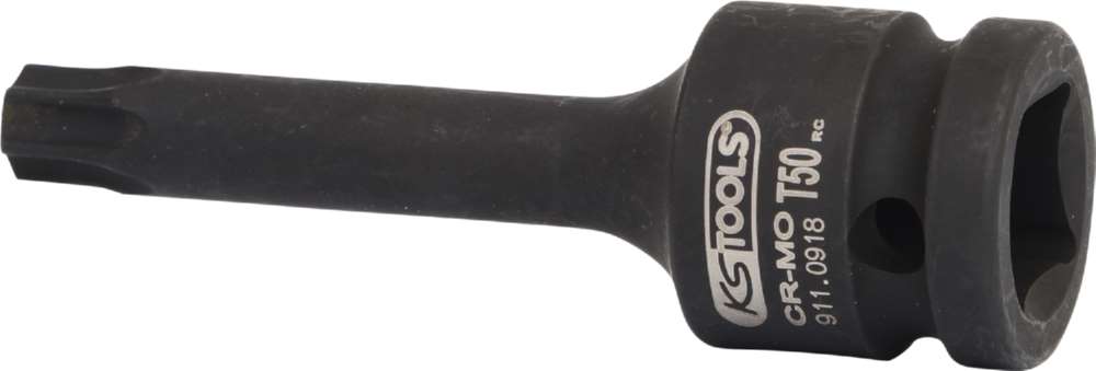 Produktbild KS Tools 1/2 Zoll Kraft-Bit-Stecknuss Torx lang T50