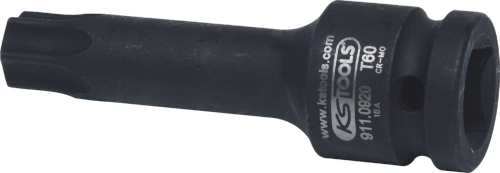 Produktbild KS Tools 1/2 Zoll Kraft-Bit-Stecknuss Torx lang T60