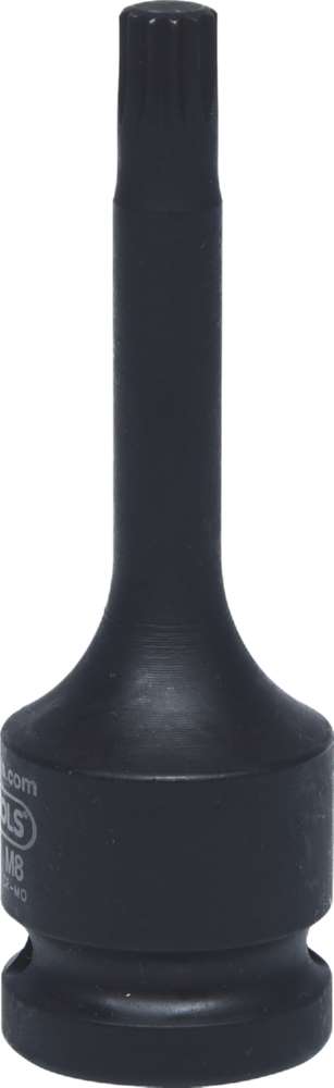 Produktbild KS Tools 1/2 Zoll Kraft-Bit-Stecknuss Vielzahn lang M8 bild 7