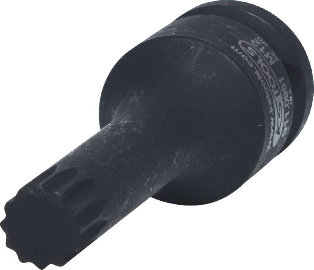 Produktbild KS Tools 1/2 Zoll Kraft-Bit-Stecknuss Vielzahn lang M12