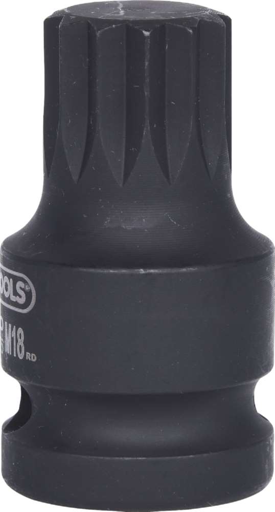 Produktbild KS Tools 1/2 Zoll Kraft Bit Stecknuss XZN kurz M18 bild 10