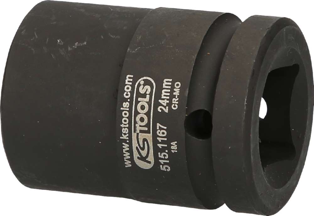 Produktbild KS Tools 3/4 Zoll Kraft Stecknuss Adapter Profilgrösse 24 mm bild 1