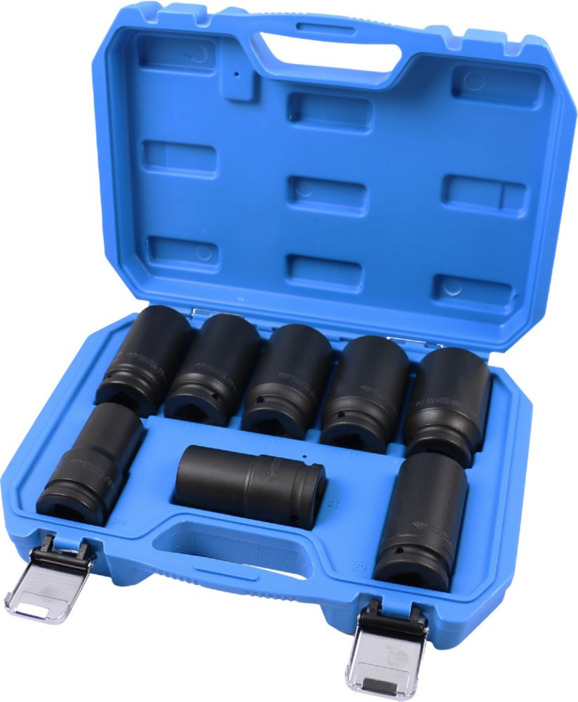 Produktbild Brilliant Tools Kraftstecknuss Satz 3/4 Zoll Sechskant 8 Teile 24 bis 36 mm bild 2