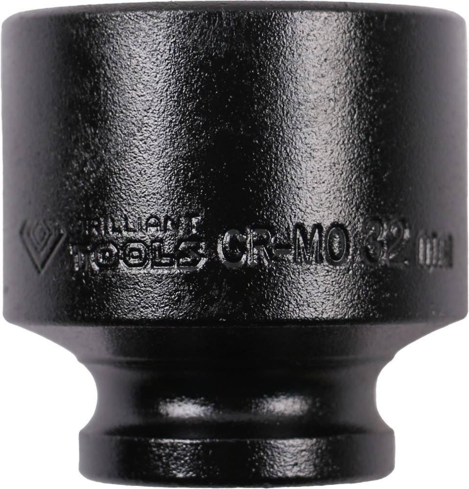 Produktbild Brilliant Tools Kraftstecknuss 1/2 Zoll Zwölfkant 32 mm kurz