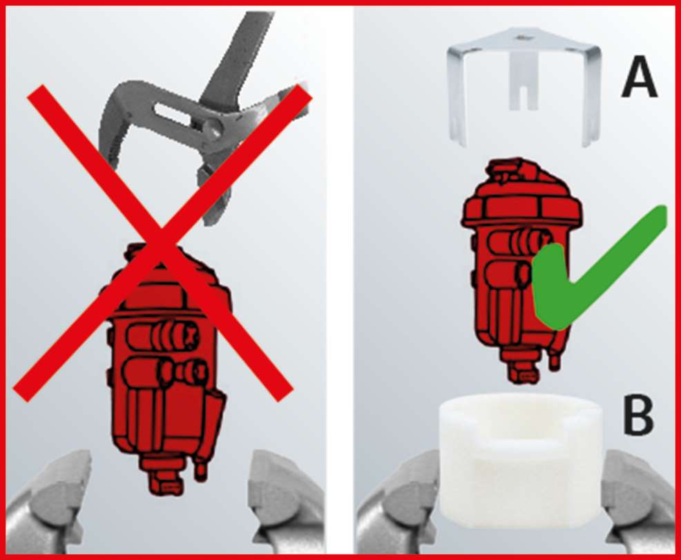 Produktbild KS Tools 1/2 Zoll Kraftstofffilter Schlüssel für JTD Motoren bild 2