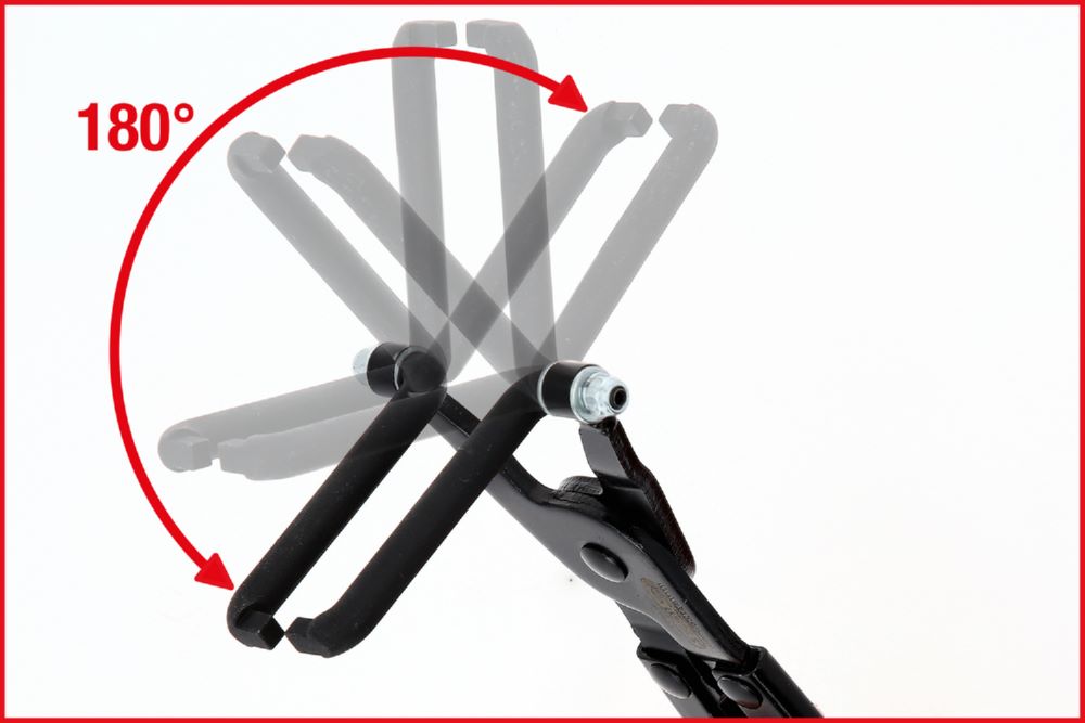 Produktbild KS Tools Zange Kraftstoffleitung für Schnellkupplungen mit Gelenk bild 4