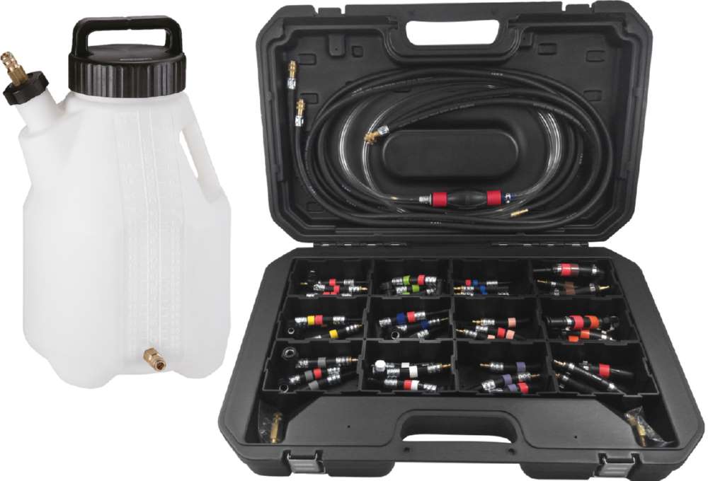 Produktbild KS Tools Kraftstoffsystem Prüf und Reinigungs Satz 43 Teile bild 2