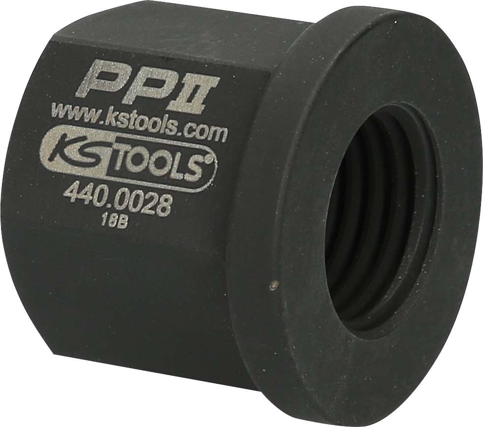 Produktbild KS Tools Kragenmutter M22 Gesamtlänge 33 mm bild 2
