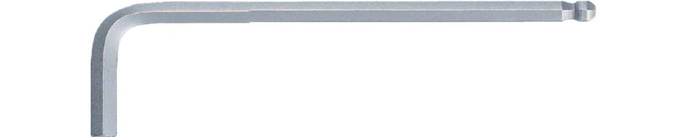 Produktbild KS Tools Winkelstiftschlüssel Kugelkopf Innensechskant kurz 1/8 Zoll