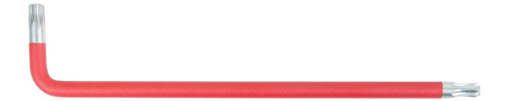 Produktbild KS Tools Winkelstiftschlüssel Torx Kugelkopf XL T 40 rot