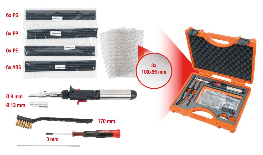 Produktbild KS Tools Kunststoff-Schweißkolben-Satz 33 Teile bild 7