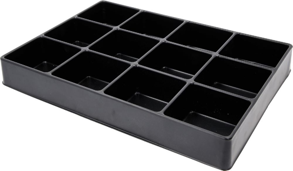 Produktbild KS Tools Kunststoffeinlage zur Aufbewahrung 12 Fächer
