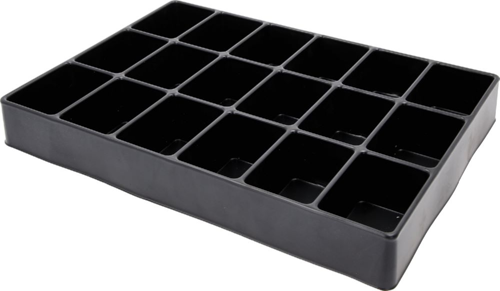 Produktbild KS Tools Kunststoffeinlage zur Aufbewahrung 18 Fächer