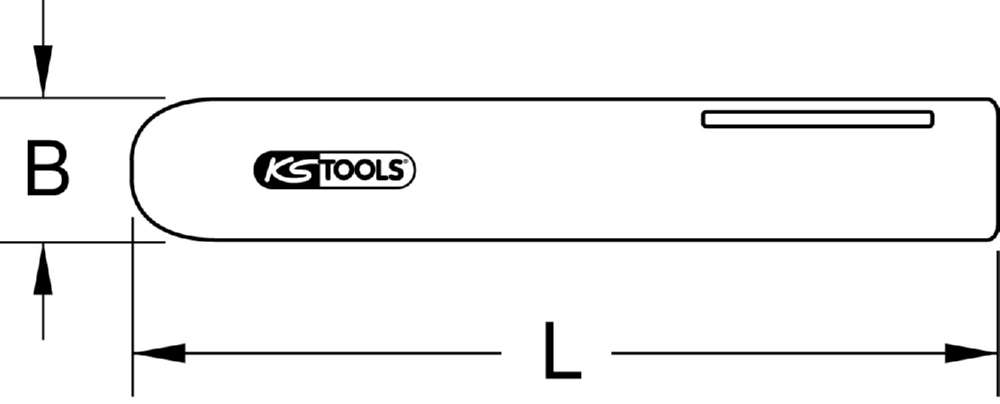Produktbild KS Tools Kunststoffspreizkeil Gesamtlänge 150 mm bild 2