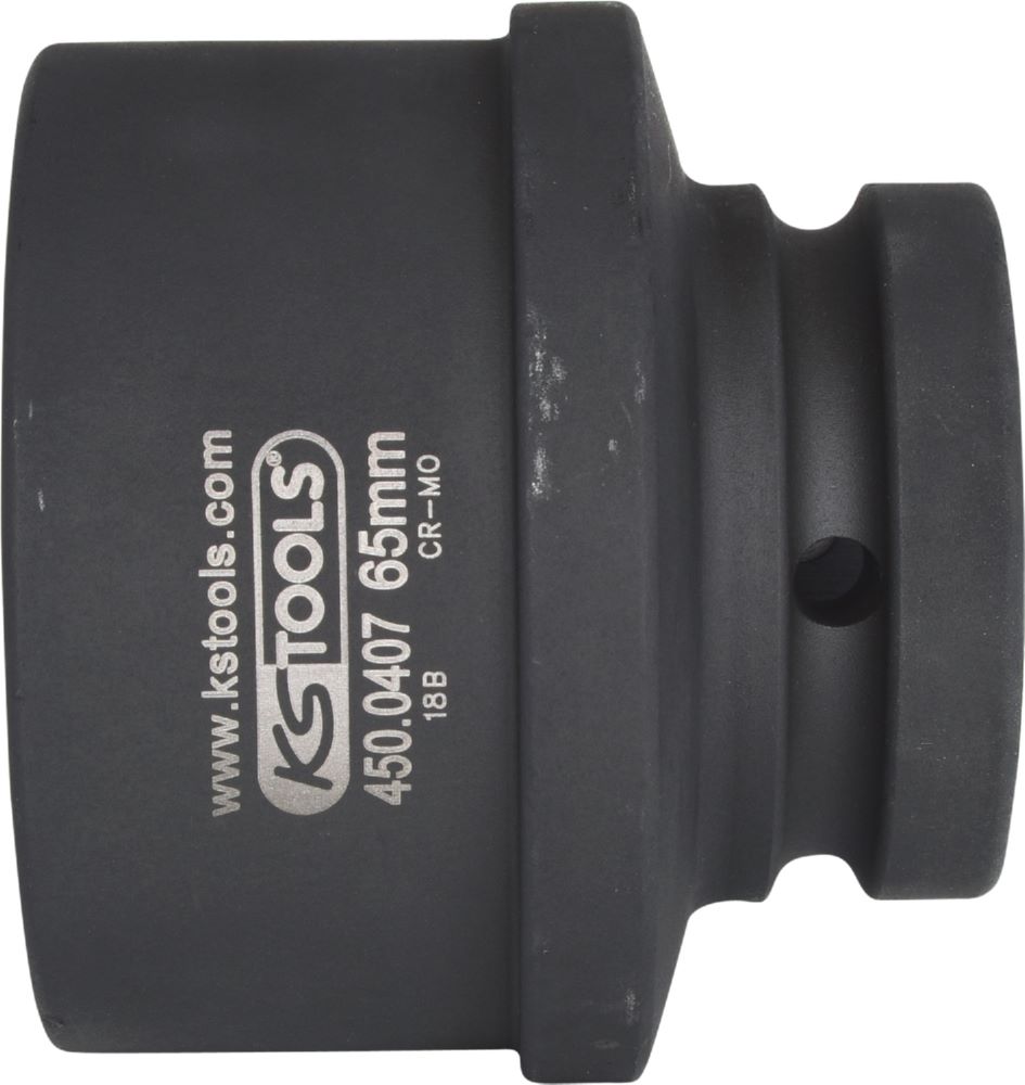 Produktbild KS Tools 1 Zoll 12 kant Kraft Stecknuss kurz 65 mm bild 2