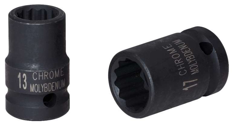 Produktbild KS Tools 3/8 Zoll 12-kant-Kraft-Stecknuss kurz 14 mm Gesamtlänge 30 mm